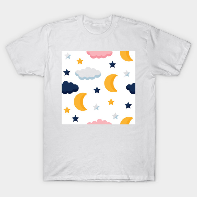 Geometric Abstract Clouds Background